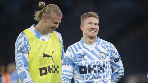 Erling Haaland and Kevin de Bruyne