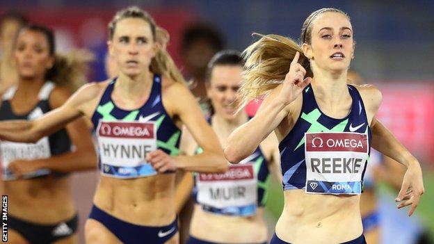 Jemma Reekie lost just once over 800m during this year's shortened season