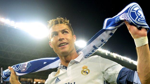 Real Madrid forward Cristiano Ronaldo