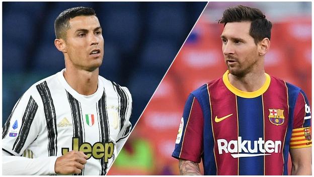 Cristiano Ronaldo und Lionel Messi