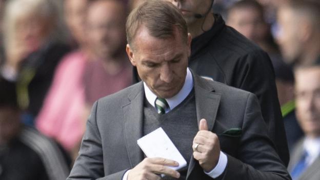 Celtic’s Brendan Rodgers facing ‘enormous couple of weeks’, says Chris Sutton