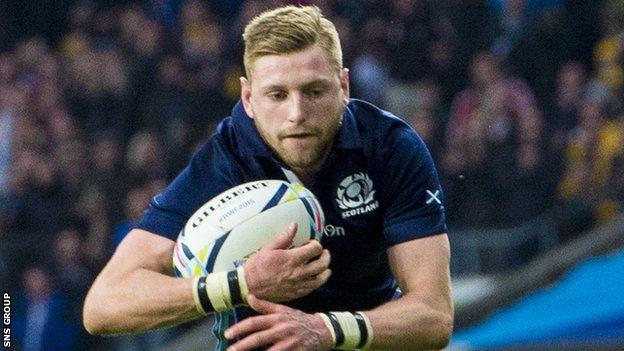 Finn Russell has been capped 19 times for Scotland