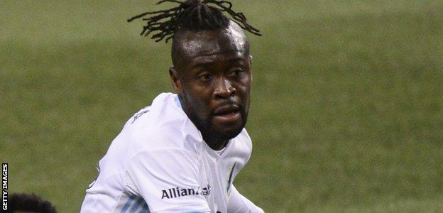 Kei Kamara in action for Colorado Rapids