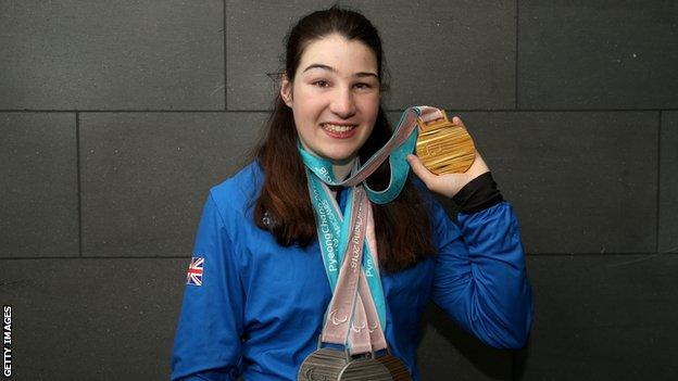 Paralympic skier Menna Fitzpatrick