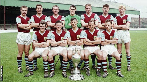 Burnley were the first team to try to win the quadruple