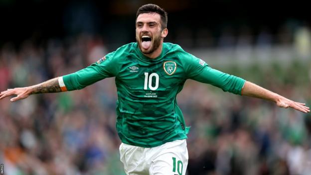 Troy Parrott has scored four goals in 20 appearances for the Republic of Ireland