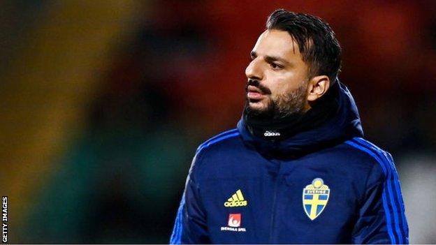 Poya Asbaghi leaves Sweden's under-21 set-up with the side top of their European U21 Championship qualifying group
