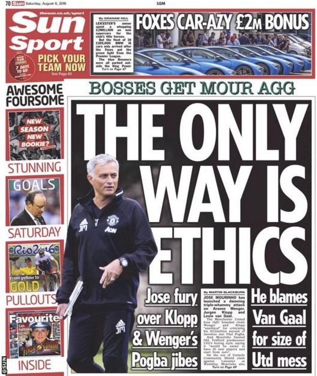 Sun back page