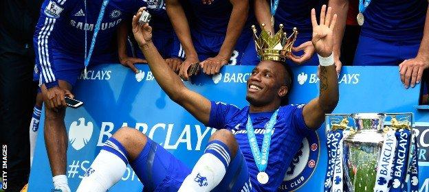 Didier Drogba won 12 major honours with Chelsea, including four Premier League titles, and scored in all nine cup finals he played for the Blues