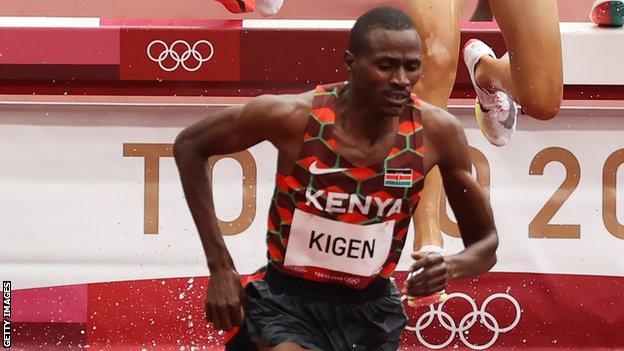 Kenya's Benjamin Kigen