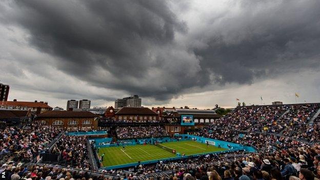 bbc queens tennis