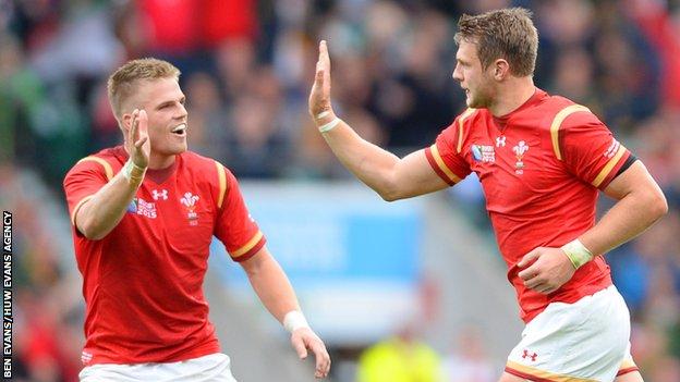 Gareth Anscombe and Dan Biggar are both in contention as Wales fly-half against Australia