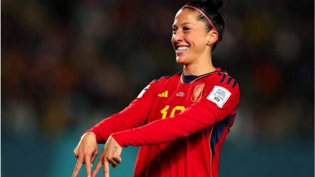 Jenny Hermoso plays for the Spain national team