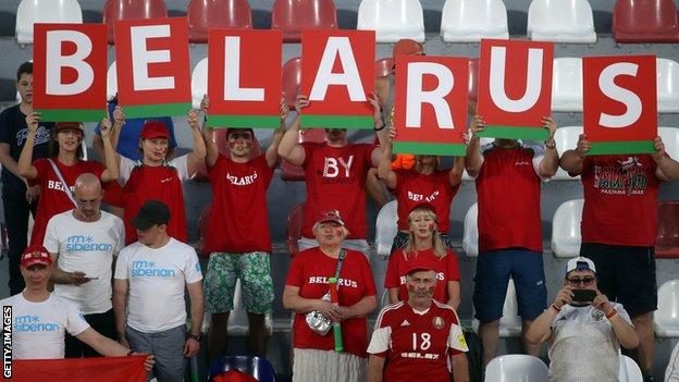 Belarus fans