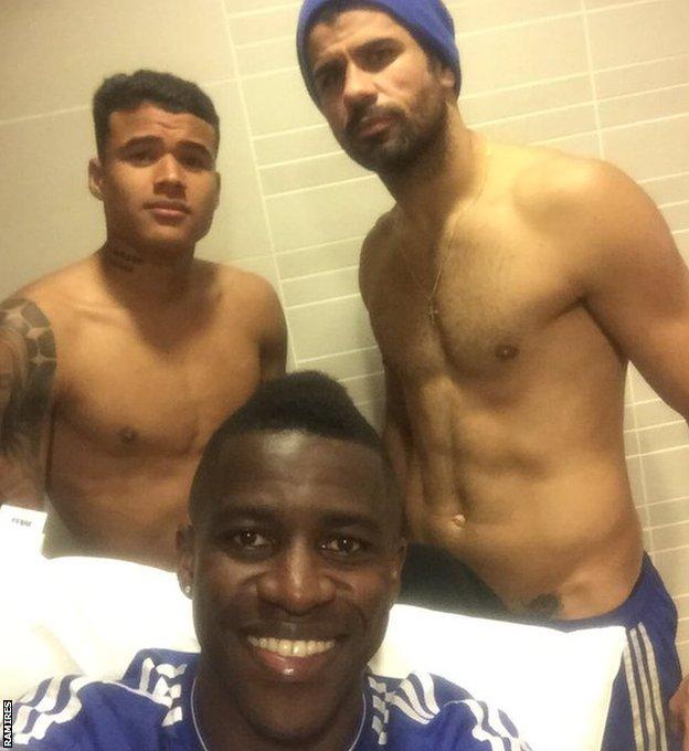 Chelsea's Kenedy, Ramires and Diego Costa