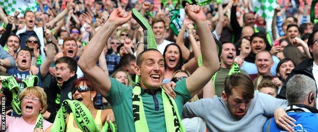 Forest Green Rovers supporters