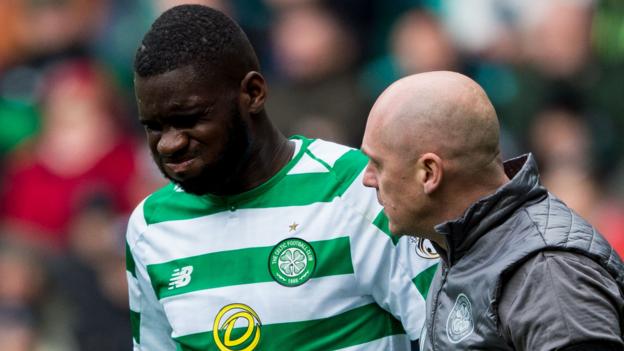 Odsonne Edouard: Celtic striker a doubt for Salzburg game after ‘reckless’ tackle