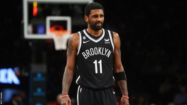 Kyrie Irving: Suspended Nets guard meets with NBA commissioner