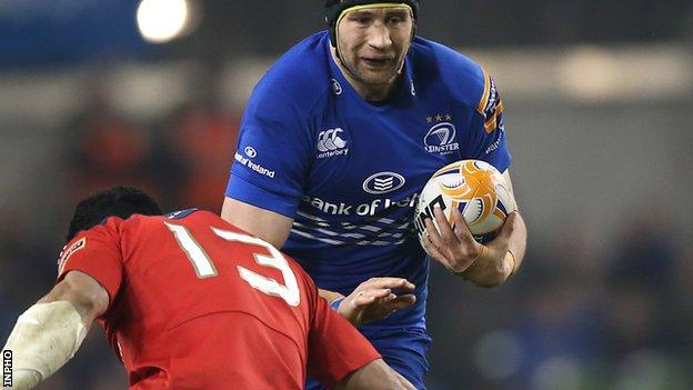 Kevin McLaughlin made 115 appearances for Leinster