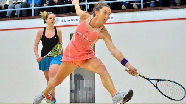 Squash: Greg Lobban's giant killing run comes to an end - BBC Sport