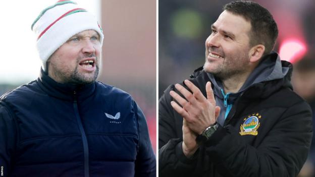 Warren Feeney and David Healy
