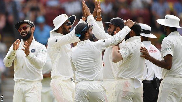 Australia V India Tourists Claim First Test Win In Australia Since