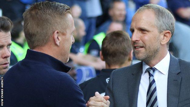 Paul Trollope and Garry Monk
