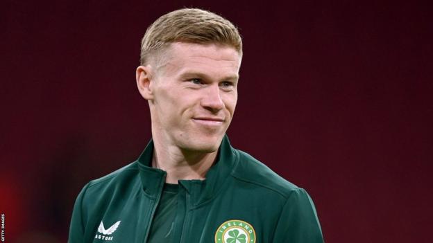 James McClean pictured ahead of the Republic's loss to the Netherlands