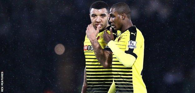 Troy Deeney and Odion Ighalo