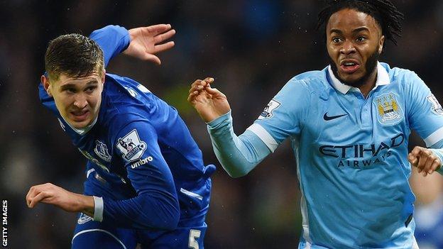 John Stones and Raheem Sterling