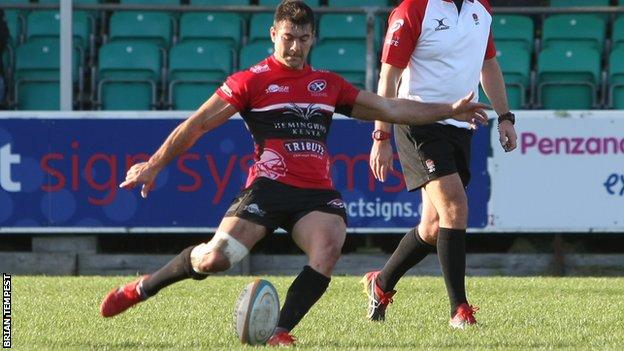 Cornish Pirates Javier Alvarez impresses on debut in cup win at