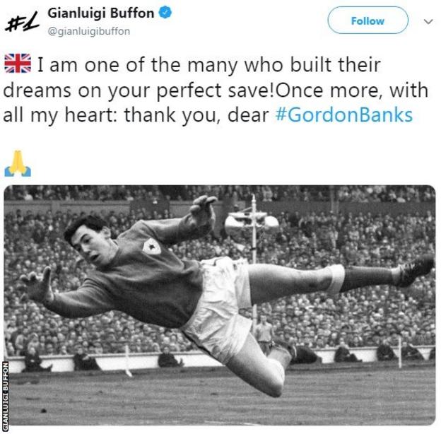 Gianluigi Buffon tweet