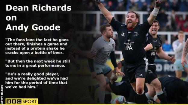 Dean Richards on Andy Goode