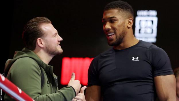 Ben Davison speaks to Anthony Joshua