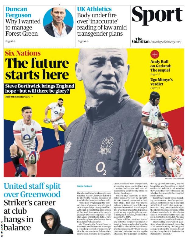 Get Your Digital Copy Of Guardian Sport-March 25, 2023, 55% OFF