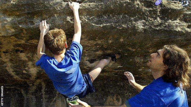rock climbing instructor