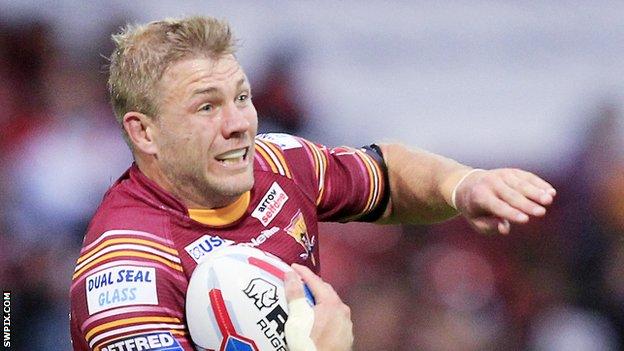 Ryan Hinchcliffe has made 22 Super League appearances for Huddersfield Giants this season