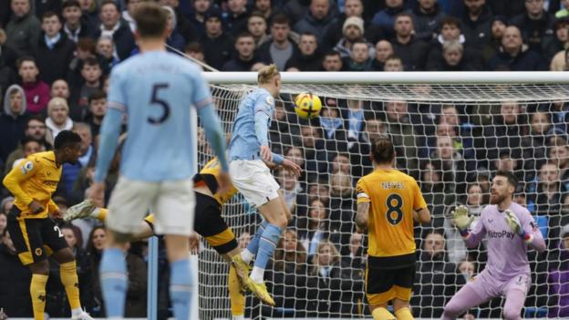 Gundogan and Haaland score as Man City beats Everton 3-0 in