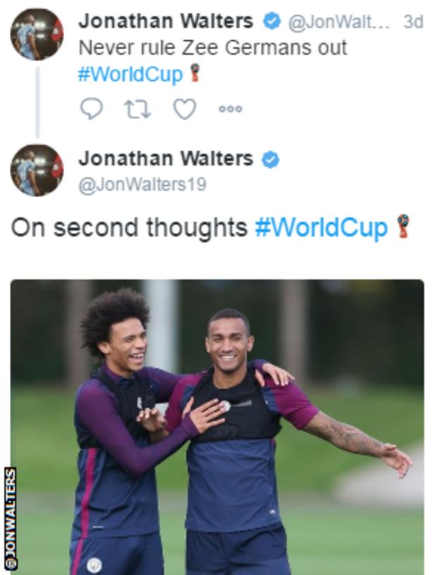 Jonathan Walters Twitter