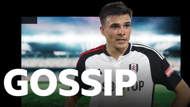 Gossip graphic with Fulham's Joao Palhinha