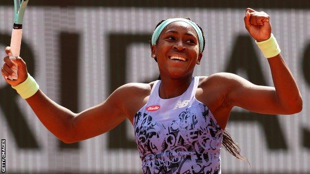 French Open: Coco Gauff reaches third straight quarterfinal