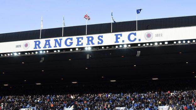 Rangers International Football Club posts small six-month profit - BBC ...