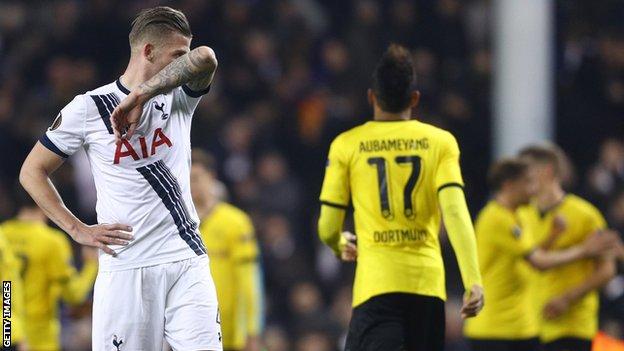 Tottenham Hotspur 1 2 Borussia Dortmund Agg 1 5 c Sport