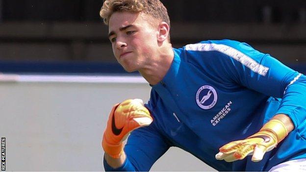 Tom McGill Crawley Town sign Brighton & Hove Albion keeper on loan