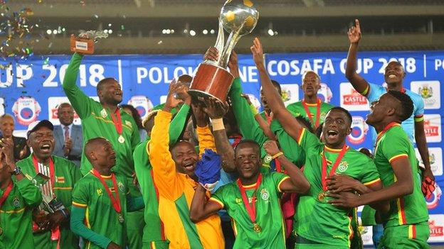 Zimbabwe win 2018 Cosafa Cup