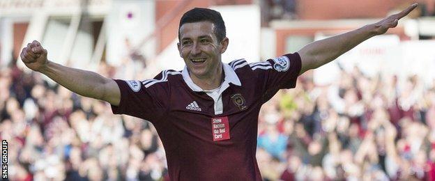 Jason Holt is looking for a new club after turning down an offer to stay at Hearts