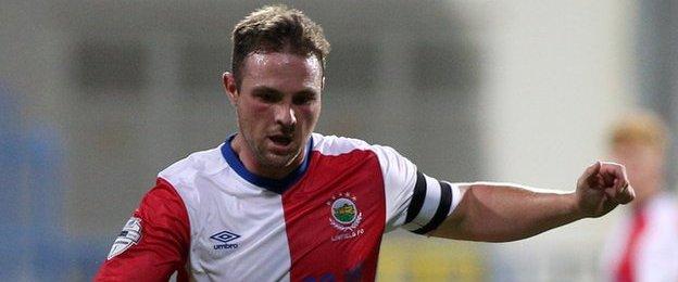 Linfield captain Jamie Mulgrew