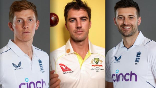 Zak Crawley, Pat Cummins, Mark Wood