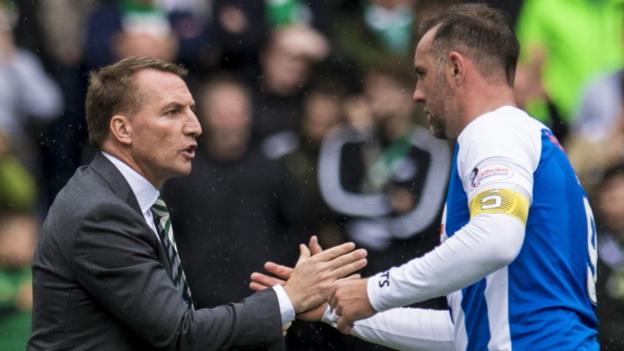 Celtic: Brendan Rodgers tells Kris Boyd to focus on Kilmarnock