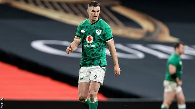 Johnny Sexton a fait ses débuts en Irlande en 2009